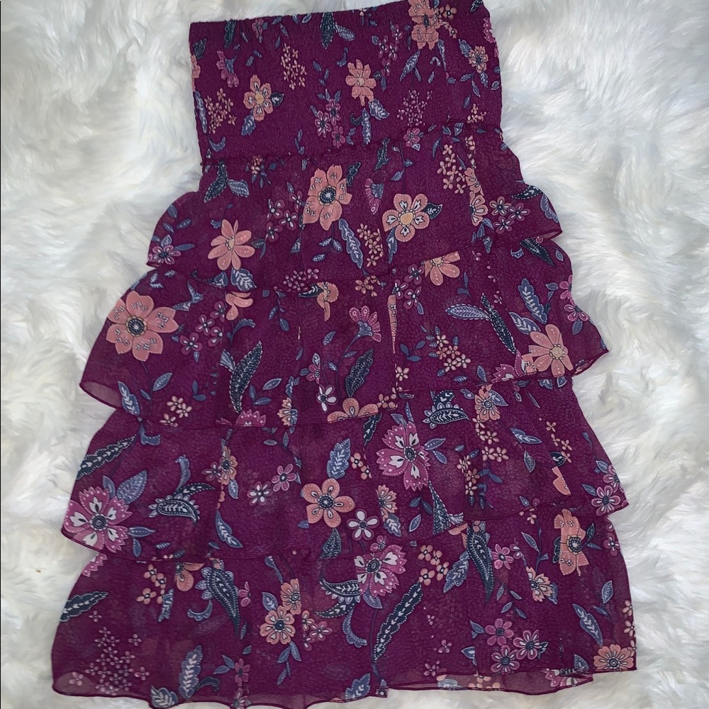 American Eagle Outfitters small strapless dress